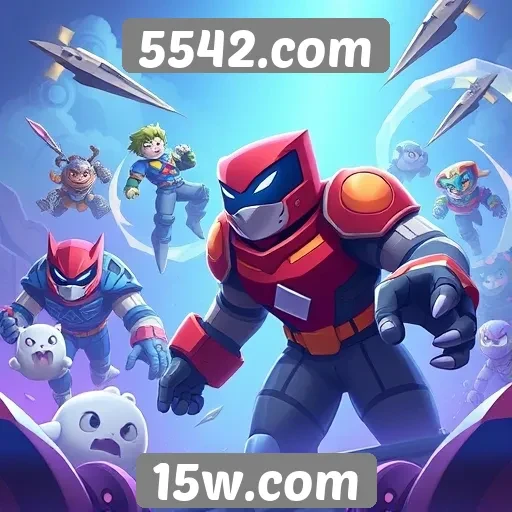 Novidades de jogos em 5542.com atraem novos usuários